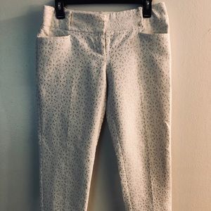 The Limited Embroidered Pants